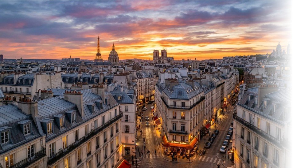 Acheteurs internationaux préparant un projet immobilier à Paris